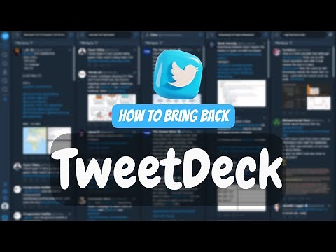 How to get old TweetDeck back without X Pro Subscription [100% Working]