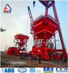 [Hot Item] Eco Hopper Deusting Hopper Mobile Portal Hopper Supplier and Manufacturer in China Rubber Tire Dedusted Hopper Dry Bulk Cargo Ship Loader and Unloader
