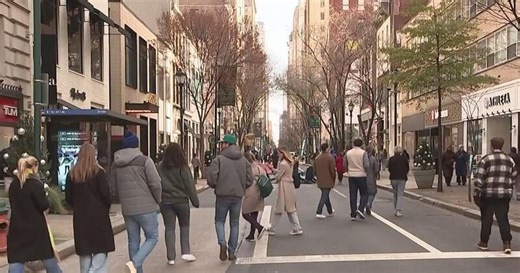 West Walnut Open Streets draws crowds, holiday cheer to Center City Philadelphia | Center City District