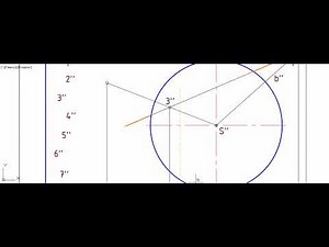 Descriptive Geometry (Problem 5-1)