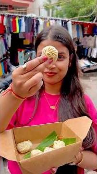 Food challenge:Mini food challenge #food #foodchallenge #streetfood #momo #momos
