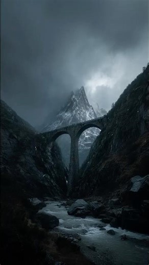 Builders Connected Two Peaks With One Perfect Stone Arch—How?