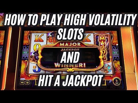 How To Bankroll Build & Hit A Jackpot on High Volatility Slots. Stinkin Rich Handpay