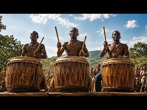 🌍🔥 African Tribal Festival | Drums, Dance & Sunset Celebration 🔥🌍
