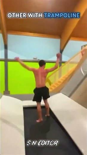 Normal backflip Vs king of backflip#trending #normal
