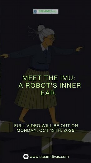 Sense the World: IMU Explained 🤖 | How Robots Find Balance & Awareness | #robotdiva