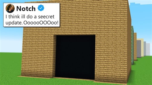 Minecraft's secret Friday updates