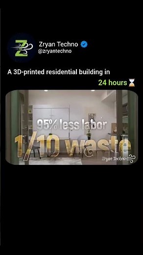⚡ BUILD A HOUSE IN 24 HOURS? 3D-Printed Homes Are Here! 🏠