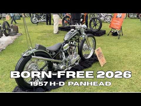 FANTASTIC 1957 H-D Panhead Chopper #DicEtv