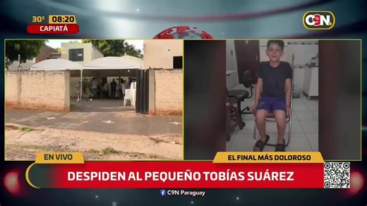 Despedida conmovedora de Tobías Suárez