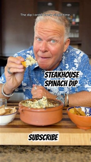 STEAKHOUSE SPINACH DIP #recipe #easyrecipes #food #cooking #cookingshow #foodie #easyrecipe #dips