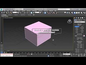 3ds Max Course 1 Customize and Navigation
