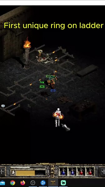 Nagel's 30 Ring Found in Diablo II: Resurrected Gameplay