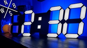 Watch 3D LED Digital Wall Clock - Unboxing & Review on Amazon Live