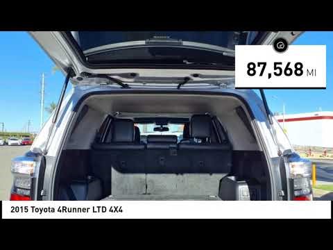 2015 Toyota 4Runner Orange CA U45828