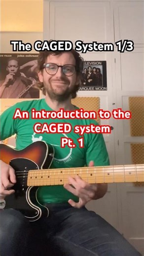 Do you know what the CAGED system can do for your FRETBOARD knowledge? Part 1/3 #fretboard