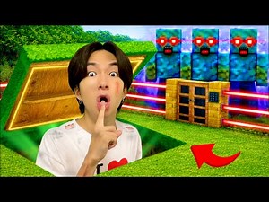 I tried to build a 1 billion yen secret base in Minecraft! [Sketch]