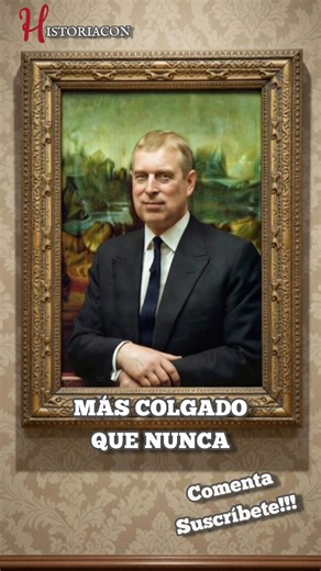 😂 El expríncipe Andrés ACABA HECHO un cuadro en el Louvre