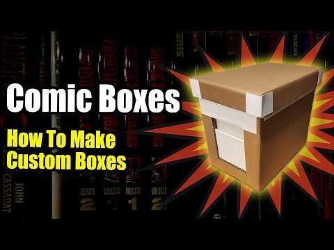 Making Your Own Custom Comic Book Boxes | Golden Age Comics in my Collection