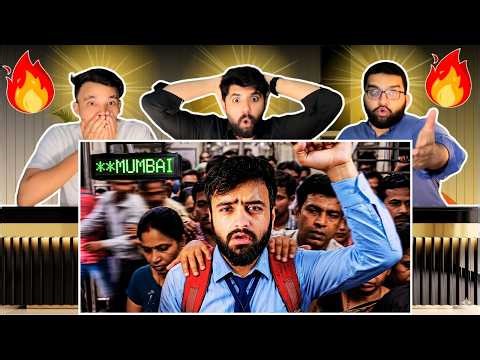 Reaction On Inside Mumbai Local Dangerous Journey | लोकल | Pakistani Reaction 🔥