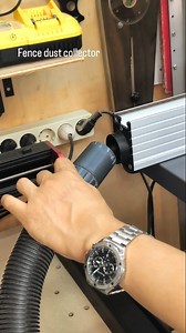 Fence dust collector, now use the drill press more clear and clean with low dust #woodworking #diy #tips #plywoodworking | Plywoodworking Tips & Trick