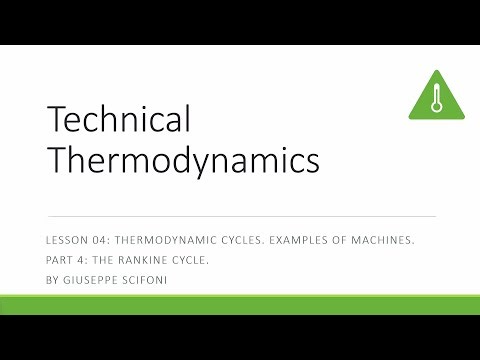 Technical Thermodynamics. Lesson 04. Part4.
