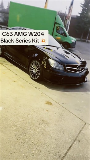C63 AMG W204 Black Series Kit 💥 www.carbondeluxe.de #shorts #mercedes #amg #w204 #blackseries