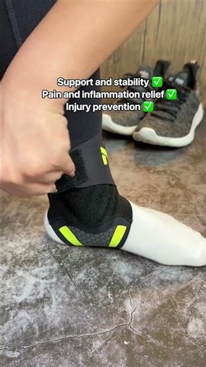 I wish I found this ankle brace sooner 🏃‍♂️