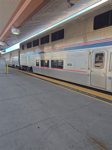 Coast Starlight Arrival at Los Angeles Union Station