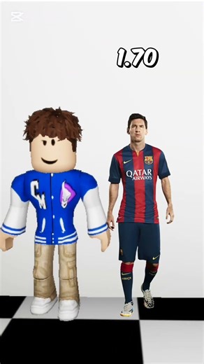 ¡CUANTO MIDEN los JUGADORES de FÚTBOL! #roblox #enbuscadelosmejoresprecios #fedevigevani #humor