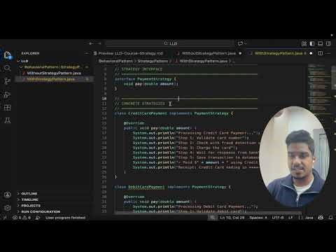 Strategy Design Pattern | Behavioral Design Patterns | LLD Playlist