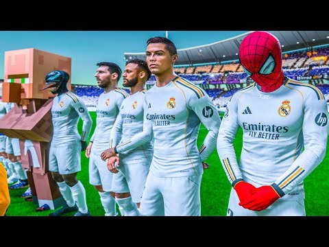 RONALDO,SPIDERMAN,RONALDO,SPIDERMAN,RONALDO,SPIDERMAN AND MESSI & HULK ... THE GOAT