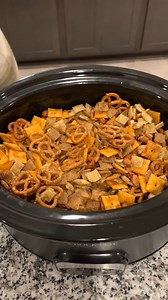 81K views · 290 reactions | crockpot chex mix! Hanna and Zechariah make delicious chexmix in a crockpot for your family to enjoy! This video was produced by Network Media, LLC and Hanna and Zechariah | Crafts Hacks and Laughs | Facebook
