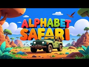 Alphabet Safari | ABC Learning Song for Kids | Animal Paw Tunes
