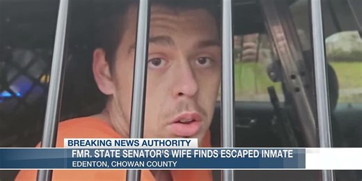 Former state senator’s wife finds jail escapee sleeping in her car