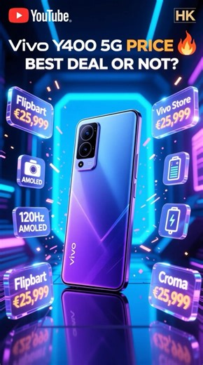 Vivo Y400 5G Price Compare 💰🔥 Worth It or Not? 🤔📱#VivoY4005G #VivoY400 #vivophone