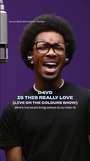 d4vd - Is This Really Love (Live on the COLOURS Show)