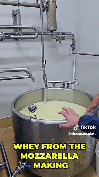 制作意大利乳清干酪的全部过程