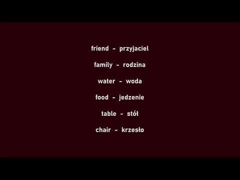 Polski, Polish - Angielski, English - 2000 Angielskich Słów - Vocabulary