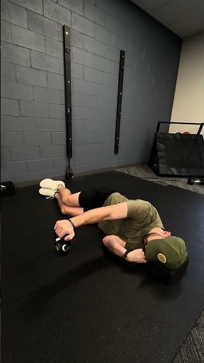 Side Lying KB Scap Holds