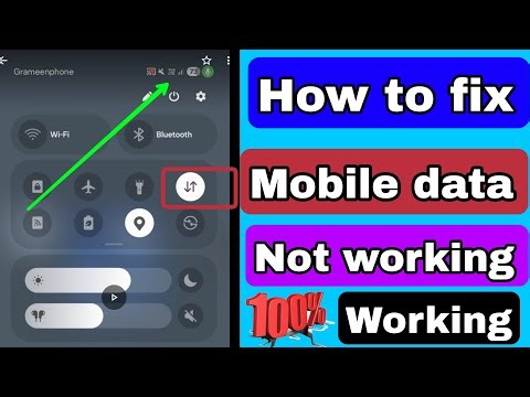 Fix Samsung mobile data not working 2025 | Mobile data on but internet not working problem