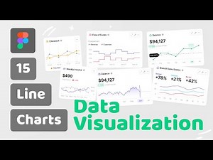 15 Creative Line Chart Designs to Inspire You: Data Visualization in Figma