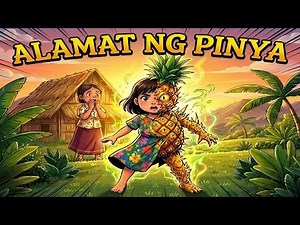Alamat ng Pinya | Filipino Folktale | Kwentong Pambata | Moral Story in Tagalog