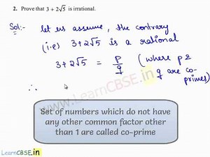 Addition Operation with Rational and Irrational Numbers | Irrational numbers proof