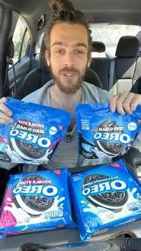 Zero Sugar Oreos vs Original Oreos Taste Test ‪@Oreo‬