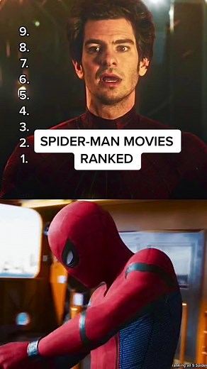 Ranking All 9 Spiderman Movies! What's Your Favorite Spiderman Movie?