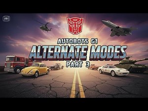AUTOBOTS G1 Alternate Modes Part 3 – Rare & Iconic! #transformers