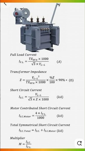 Transformer Calculation 🧮 #transformers #formula #calculation