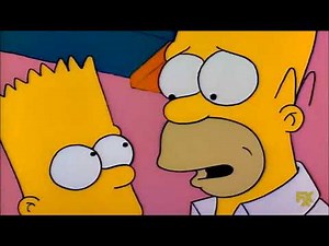 Homer's Last Day With Bart And Lisa - The Simpsons