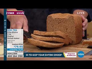 Elite Bistro 2 lb. Digital Bread Maker